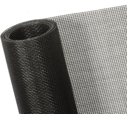 TOOLTRIZ Windows Screen and Screen Door Replacement, 48"x118" Durable Fiberglass Screen Mesh - Screen & Sliding Screen Door Repair for Patio & Window