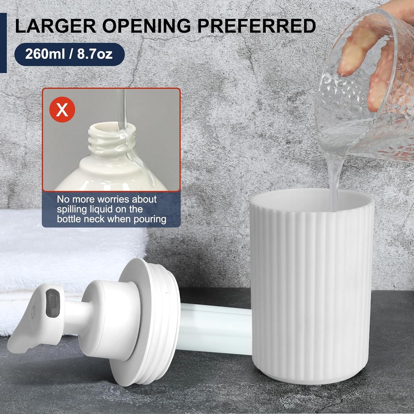 Automatic Soap Dispenser Foaming Touchless: 9oz Black Plastic - Rechargeable Electric Smart Auto Foam Soap Dispenser - Hand Dish Bathroom Kitchen