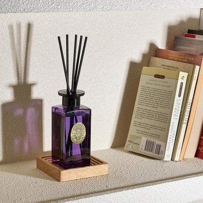 M&SENSE 6.3 oz Large Reed Diffuser Set | Lime+Basil Scent Oil Diffuser with Sticks | Hotel Collection Non-Toxic Home Fragrance |for Bedroom Bathroom Living Room - Colors B