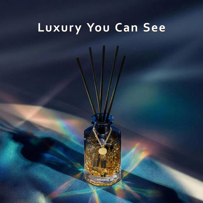 Airkeep Reed Diffuser Set,Black Forest Luxury Scented Diffuser with Sticks Long Lasting Home Fragrance for Bathroom Shelf Decor 6.09 fl oz (180ml)