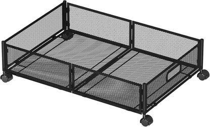 Under Bed Storage Containers, Under Bed Shoe Storage With Wheels, Foldable Bedroom Storage Organization with Handles, Under Bed Storage Bins Drawer For Clothes, Blankets And Shoes, Bedding