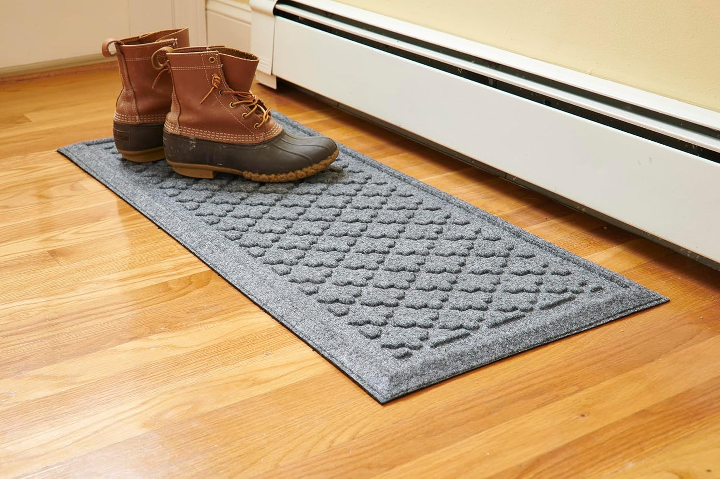 Artisan Entry Indoor Mats for Entryway, Durable & Easy to Clean Tray for Boots, Anti-Slip & Water-Resistant for Front Room, Made in The USA, 15" x 36", Blue, by Mats Inc.