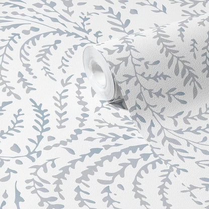 Peel and Stick Wallpaper Boho Wall Paper Peel and Stick Modern Watercolor Beige Wallpaper for Bathroom 17.3"x118"