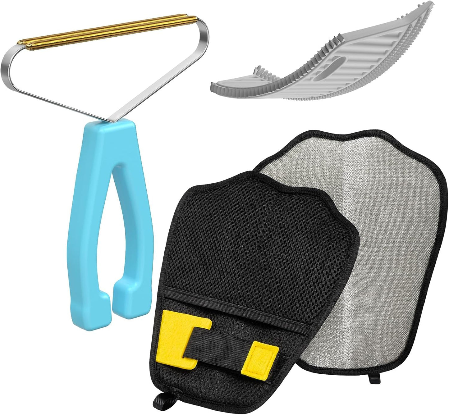 Lint Remover 3-Pack,Lint Shaver Cleaner Pro,Carpet Rake,Lint Brush,Fur Removal Tool,Portable Carpet Scraper,Clothes,Car Mats,Couch,Pet Bed,Furniture