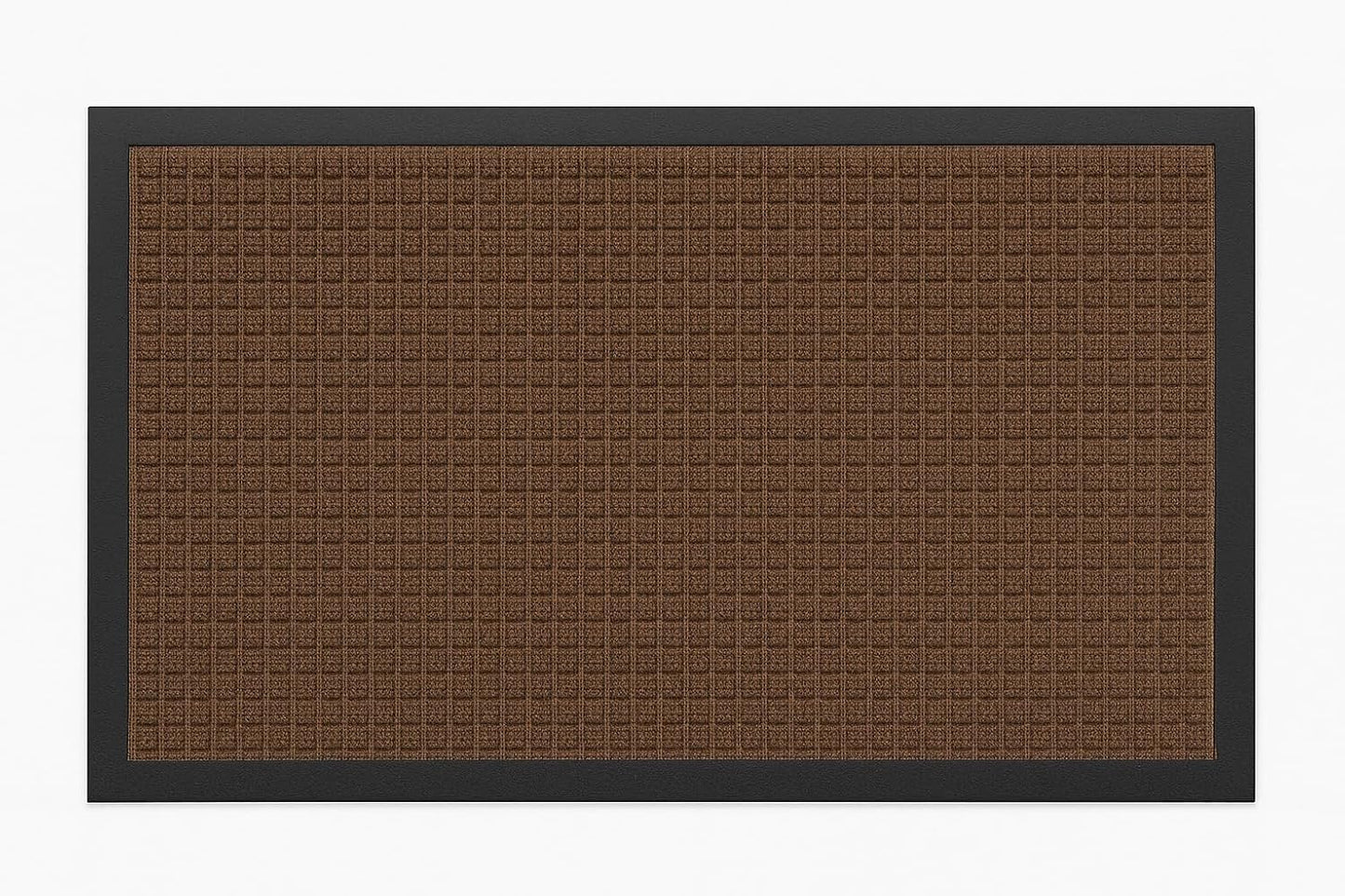 Guardian WaterGuard Indoor/Outdoor Wiper Scraper Floor Mat, Rubber/Nylon, 3'x4', Grey