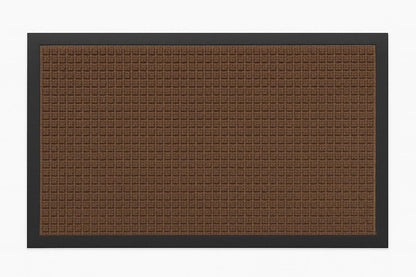 Guardian WaterGuard Indoor/Outdoor Wiper Scraper Floor Mat, Rubber/Nylon, 3'x4', Grey
