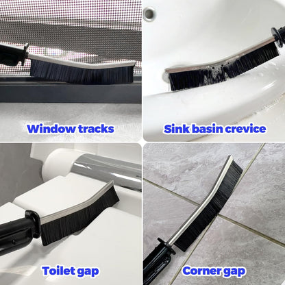 Holikme Dryer Vent Cleaner Kit - 5 Piece Flexible Snake Tool for Lint Removes & Hair Clogs, Suitable for Drain Pipes,Condenser, Refrigerator Coils, Radiators, Toilets, Sinks & Tile Grout
