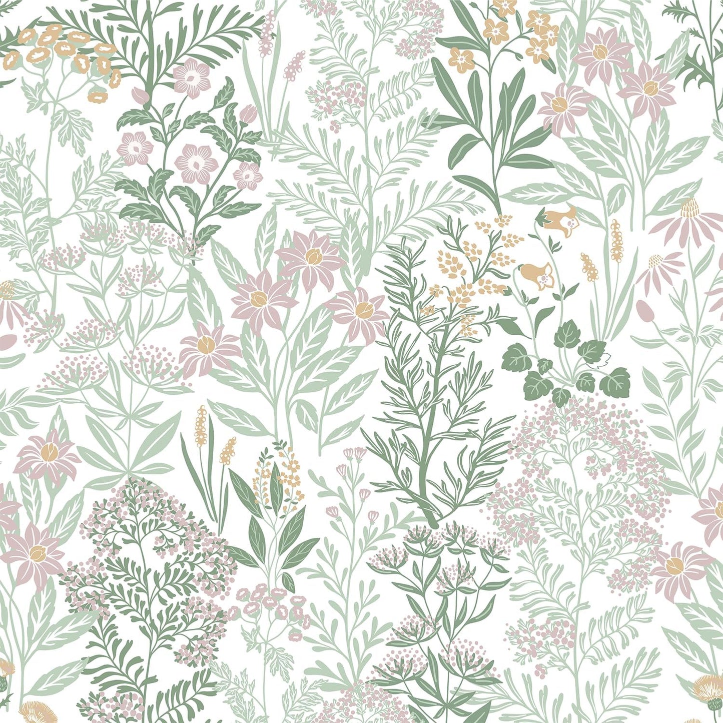 Safiyya Peel and Stick Wallpaper Floral Green and White Leaf Contact Paper for Cabinets 17.3"x 78.7" Self Adhesive Removable Wallpaper for Bathroom Renter Friendly Wall Paper Vinyl Roll