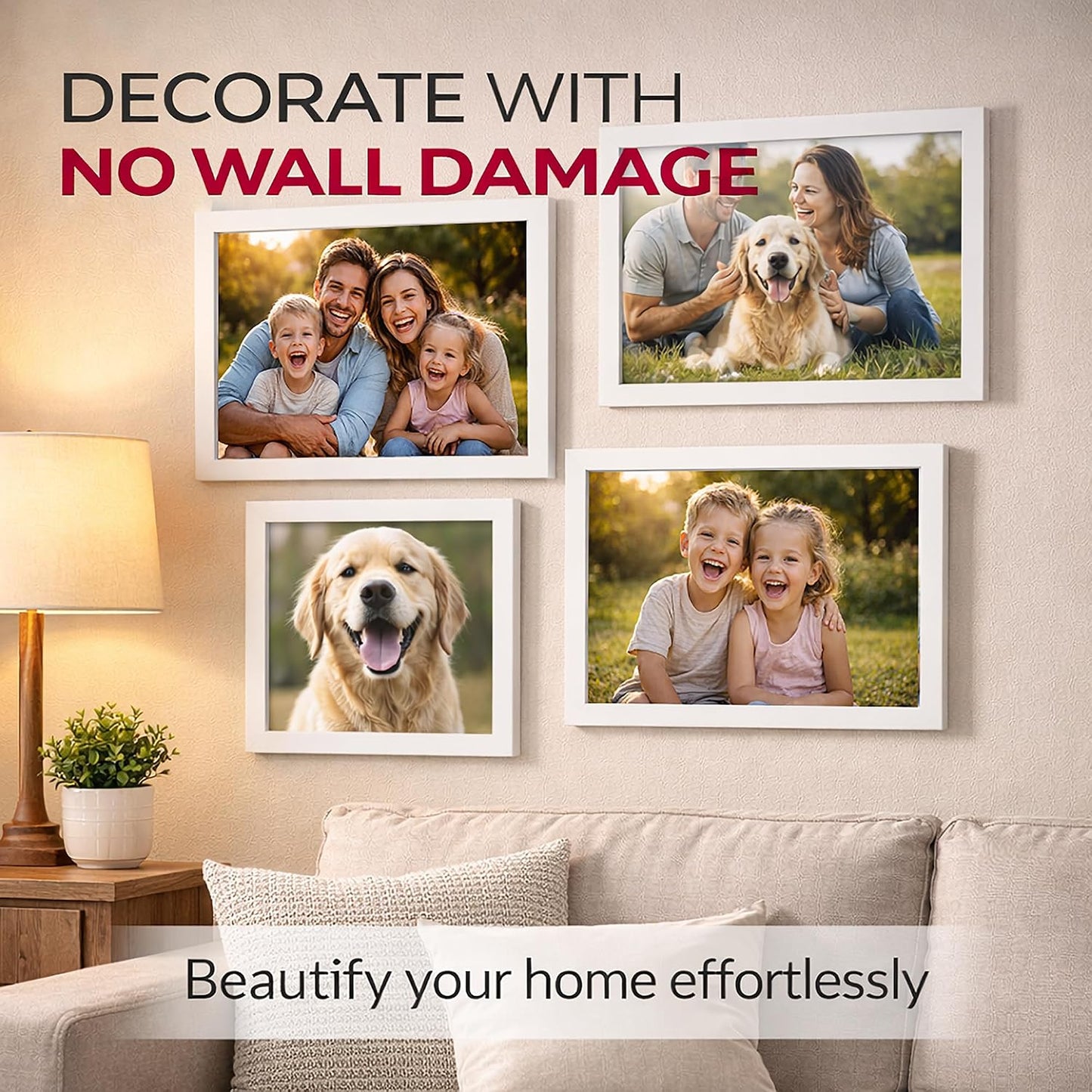 DAMASA Double Sided Tape Heavy Duty – 1.18" x 9.85 Ft Nano Gel Mounting Tape, Removable & Reusable, No Residue, for Walls, Glass, Tile, Picture Frames, Carpet & LED Strips (Crystal Clear)