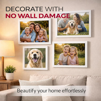 DAMASA Double Sided Tape Heavy Duty – 1.18" x 9.85 Ft Nano Gel Mounting Tape, Removable & Reusable, No Residue, for Walls, Glass, Tile, Picture Frames, Carpet & LED Strips (Crystal Clear)