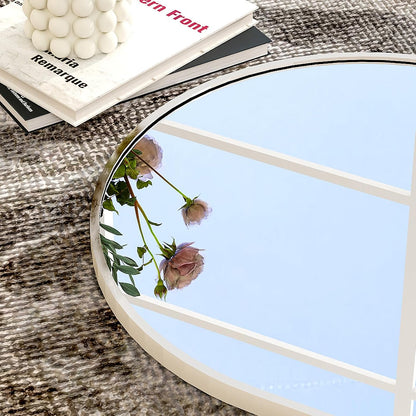 HARRITPURE 64"x21" Arched Full Length Mirror Free Standing Leaning Hanging Mounted Mirror Aluminum Frame Modern Simple Home Decor for Living Room Bedroom Cloakroom, Gold