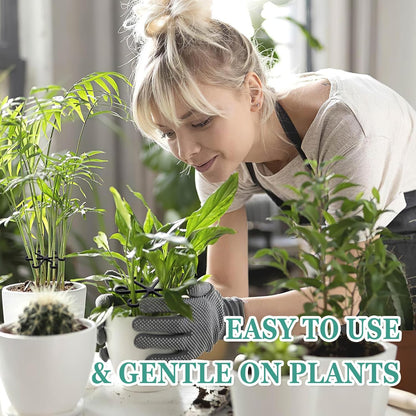 8pcs Plant Stem Support, Plant Support for Indoor Plants, Plastic Reusable Plant Stabilizer, Indoor Plants Accessories