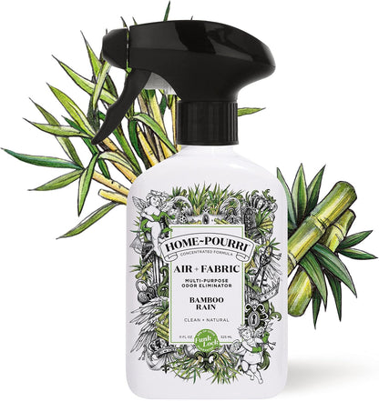 Poo-Pourri Before-You-Go Toilet Spray, Bamboo Rain, 2 Fl Oz, Up to 100 Uses, Bathroom Odor Deodorizer with Essential Oils for Home or Work, Travel Essentials, TSA Approved Size, Bamboo & Fresh Grass