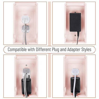 Bates Baby Safety Outlet Cover Box - Plug Covers for Electrical Outlets, Child Proof Outlet Cover, Socket Covers for Outlets