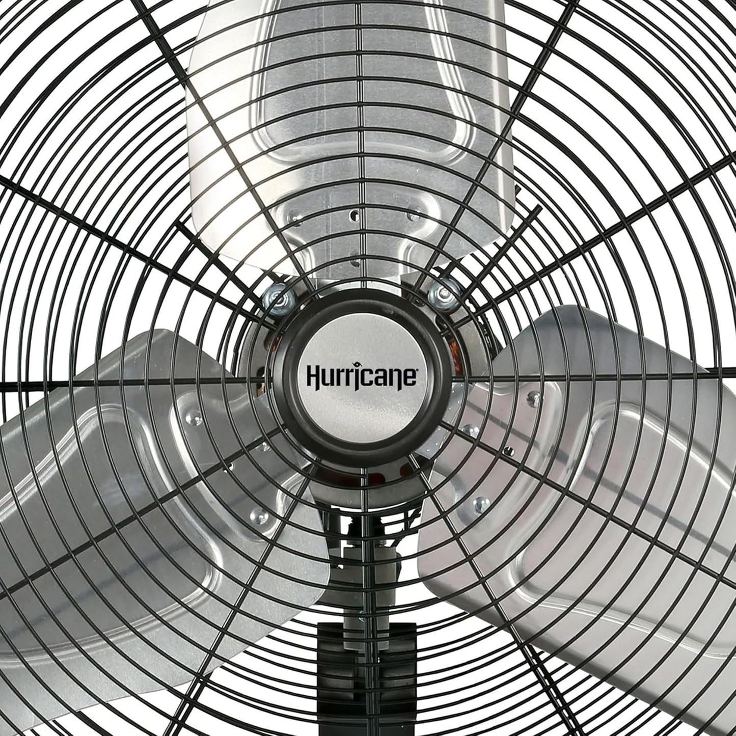 Hurricane Classic 6 Inch Clip Fan, 2 Speed Portable Desk Table Fan with Tilt, White