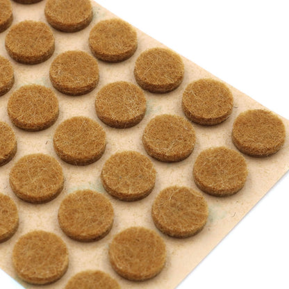 Furniture Felt Pads 3/8" (10mm) Diameter Round 3M Self Adhesive Protects Kitchen Cabinets, Drawers, Desks and Furniture Against Bumps and Scratches 100 Pack - Grey