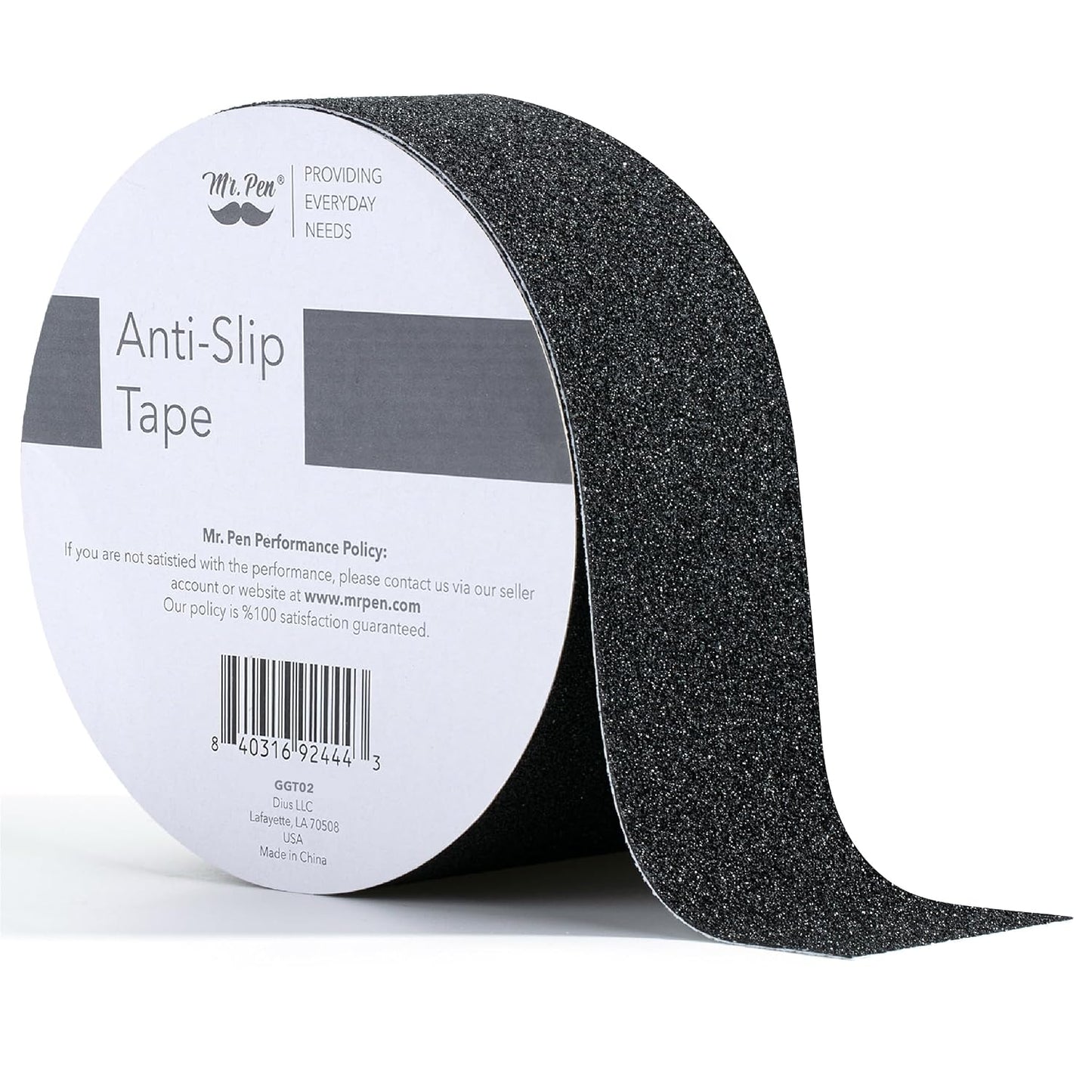 Mr. Pen- Grip Tape, 2 Inch, 23 Feet, Anti Slip/Non Skid Tape, Grip Tape | Friction Tape for Stair, Black Grip Tape Roll, Waterproof