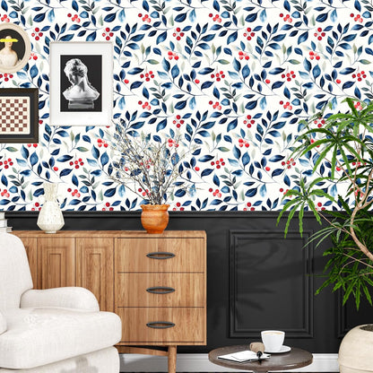 Danodoi Yellow Floral Wallpaper Peel and Stick Vinyl Wallpaper Stick and Peel Colorful Contact Paper for Cabinets Waterproof Self Adhesive Wall Paper for Kitchen Countertop Wall 17.5" x 118"