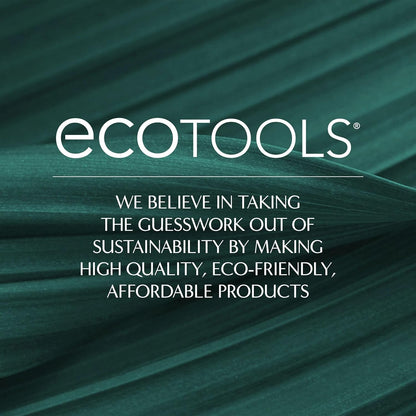 EcoTools Bath Bristle Brush, Bath Brush with Long Handle, Cleanse Back & Hard-to-Reach Areas, Eco Friendly Shower Brush for Exfoliating, Cruelty Free Nylon Bristles, Vegan, 1 Count