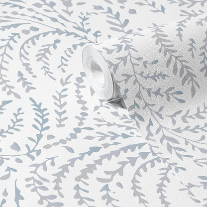 Peel and Stick Wallpaper Boho Wall Paper Peel and Stick Modern Watercolor Beige Wallpaper for Bathroom 17.3"x118"