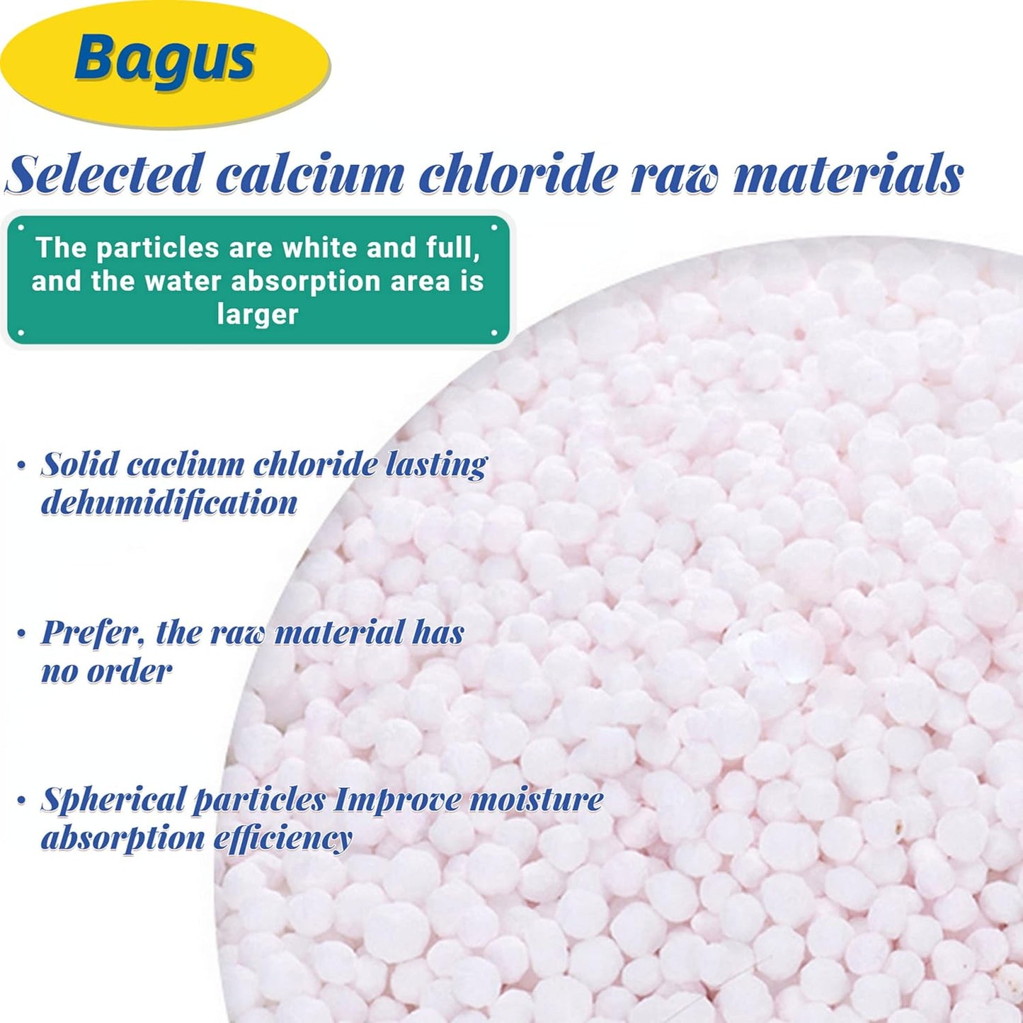 Bagus Hanging Moisture Absorber Bags (12 Pack) - Fragrance-Free Dehumidifier for Closet, Bathroom, RV, Boat & Storage Spaces, Compact Design with 12.5 Oz High-Capacity Absorption