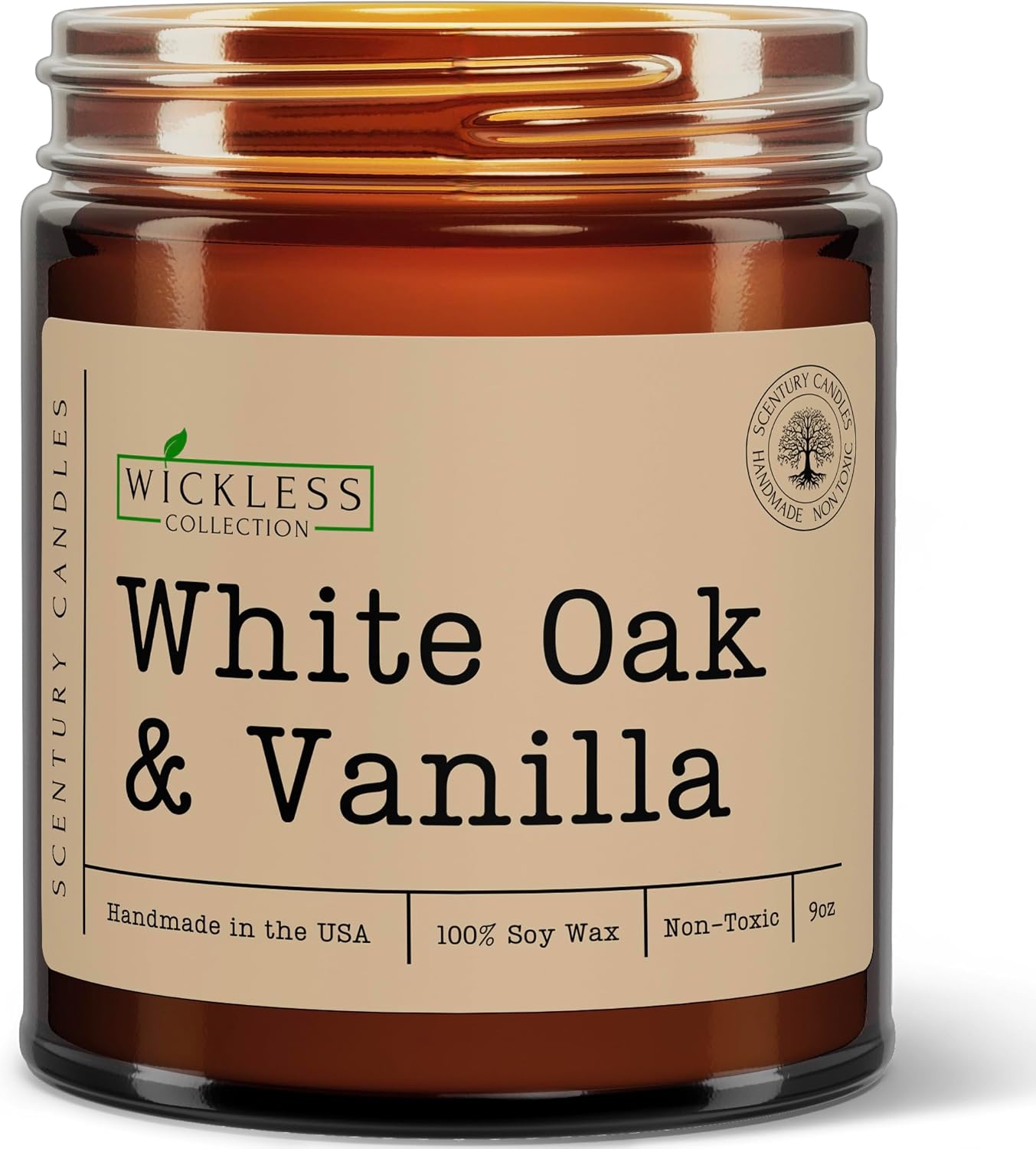 Wickless Vanilla Candles for Candle Warmer Lamp, Many Scents to Choose, 100% Non-Toxic Soy Wax, Scented Candle Melts for Warming Plate, Handmade in The USA (Velvet Vanilla)