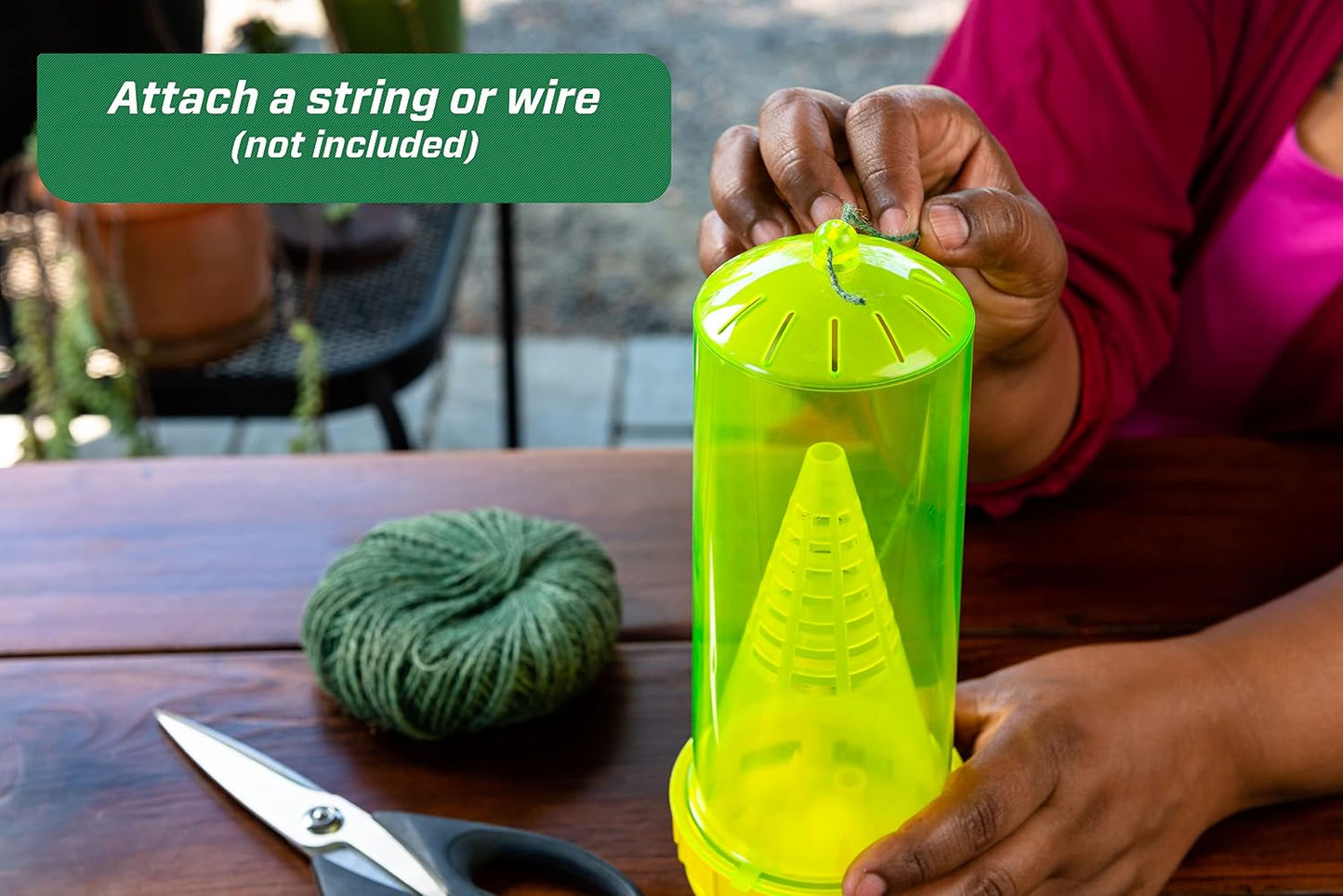RESCUE! Reusable Yellowjacket Trap – Includes Attractant - 4 Traps