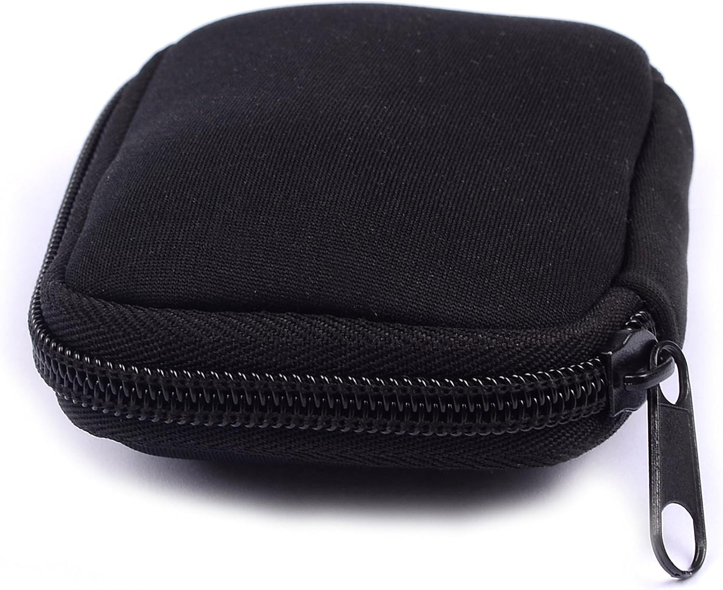 Black Universal Neoprene Zipper Headphone Headset Dock Charger Cable Organizer Electronics Accessories Case Various USB, Mp3, Charge, Cable organizer Pouch
