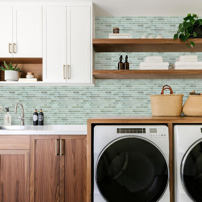 STICKGOO Peel and Stick Backsplash - 10 Sheets of 12”×12” - 3D Self Adhesive Peel and Stick Tile Backsplash for Kitchen & Bathroom