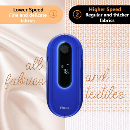 Pionix Fabric Shaver, Sweater Shavers to Remove Pilling, High-Perf Defuzzer, Rechargeable Electric Lint Shaver for Fuzz and Lint Balls from Clothing, Upholstery 2000mah Battery (Matt Grey)
