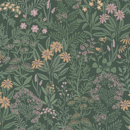 Safiyya Peel and Stick Wallpaper Floral Green and White Leaf Contact Paper for Cabinets 17.3"x 78.7" Self Adhesive Removable Wallpaper for Bathroom Renter Friendly Wall Paper Vinyl Roll