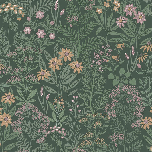 Safiyya Peel and Stick Wallpaper Floral Green and White Leaf Contact Paper for Cabinets 17.3"x 78.7" Self Adhesive Removable Wallpaper for Bathroom Renter Friendly Wall Paper Vinyl Roll