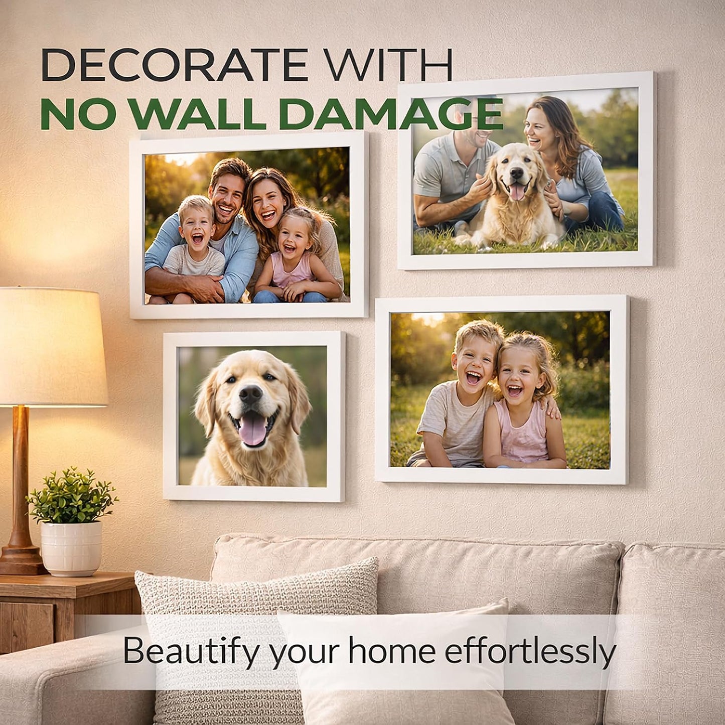 DAMASA Double Sided Tape Heavy Duty – 1.18" x 9.85 Ft Nano Gel Mounting Tape, Removable & Reusable, No Residue, for Walls, Glass, Tile, Picture Frames, Carpet & LED Strips (Crystal Clear)