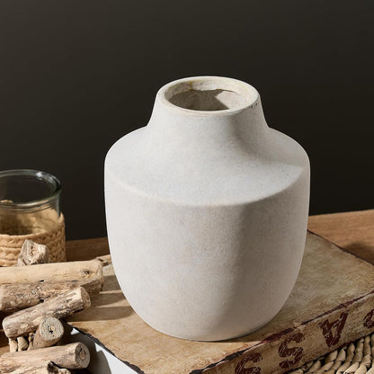 Ceramic Vase Set of 3, Modern Decorative Vases for Home Decor, Small Flower Pottery Vase Sets, Boho Farmhouse Rustic Vases for Living Room, Kitchen, Bedroom, Bathroom, Shelf, Table