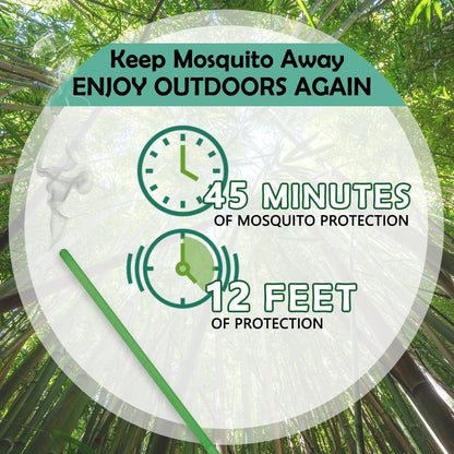 90 pcs Mosquito Repellent Outdoor Patio Sticks, Citronella Repellent Incense Sticks, Natural Essential Oil Incense, Repel Mosquito for Indoor, Patio, Camping, Fishing