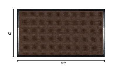 Guardian WaterGuard Indoor/Outdoor Wiper Scraper Floor Mat, Rubber/Nylon, 3'x4', Grey