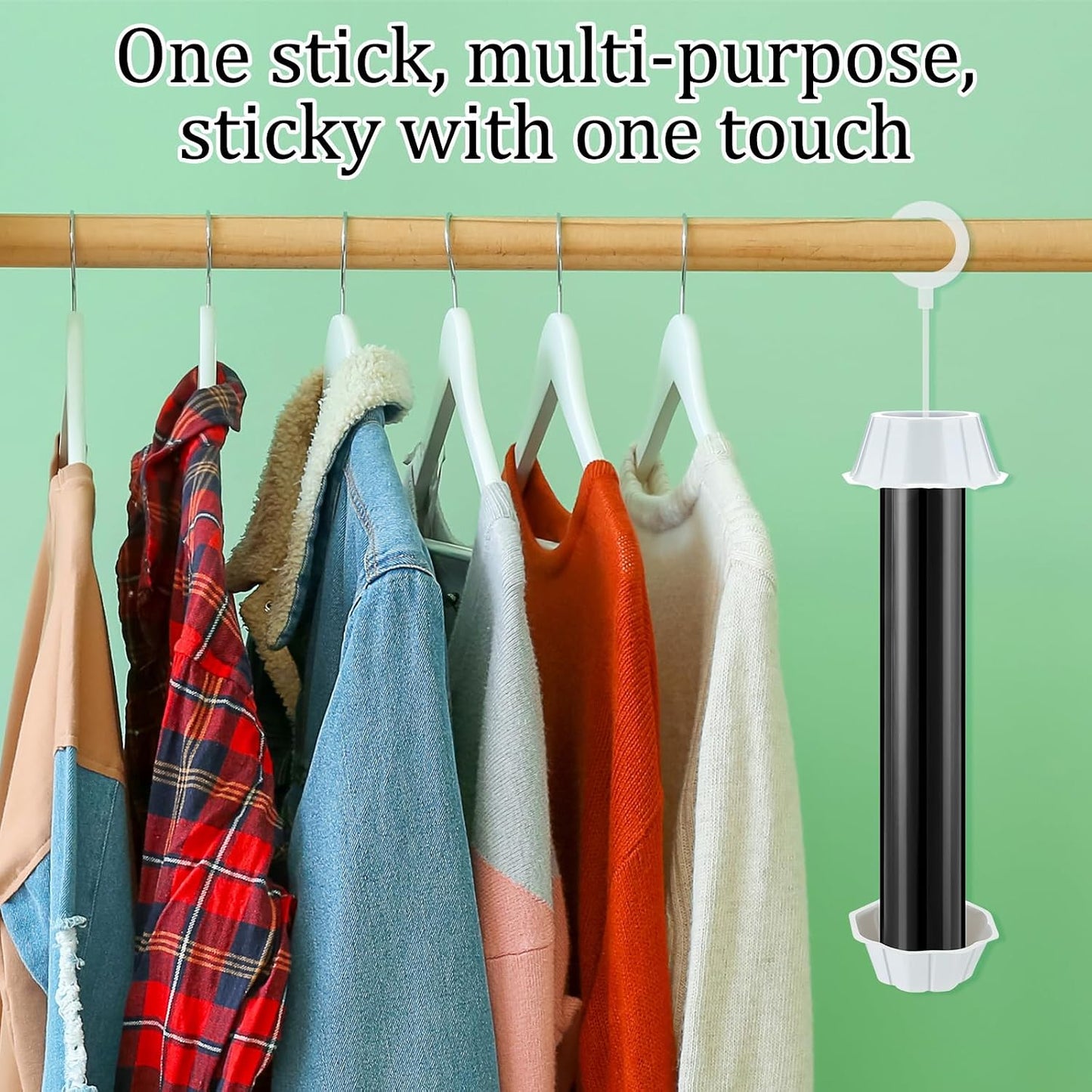 Qualirey 12 Pcs Sticky Fly Trap Fly Stick Indoor Outdoor Long Lasting Hanging Flies Bug Catcher Paper Tape Strips with Hook for Wasps Gnats Bug Insects Fruit Flies Mosquitoes (Stylish-3,Yellow)