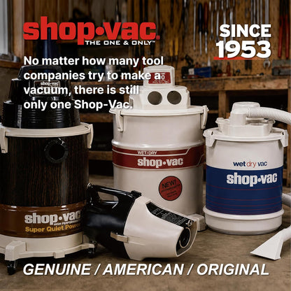 Shop-Vac 2-In-1 AC Drain Line Unclogger Tool, Universal Fit HVAC Drain Line Cleaner Adapter for Vacuums, Flexible & Durable Wet Vac Attachment with Clear Visibility for Sink, Floor Sewer, A/C Cleaning