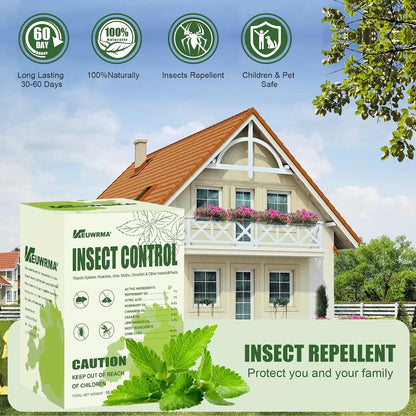 Spider Repellent Indoor Mosquito Patio Peppermint Oil Pet Safe 12 Pack | Formula natural peppermint oil,repels Insect repellent, gentle for pets and kids,For Bedroom Kitchen Basement Yard Garage