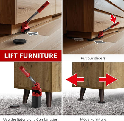 X-Protector Felt Furniture Sliders for Hardwood Floors 24 PCS 1” - Self-Adhesive Furniture Slider - Heavy-Duty Furniture Movers for Hard Surfaces - Felt Sliders - Move Your Furniture Easily!