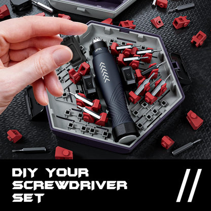 Precision Ratchet Screwdriver Set, JAKEMY 69 in 1 Household Screwdriver Home Repair Tool Kit, Disassemble Magnetic Rotating Ratchet Screwdriver Kit for Furniture/Car/Computer/Electronics Maintenance