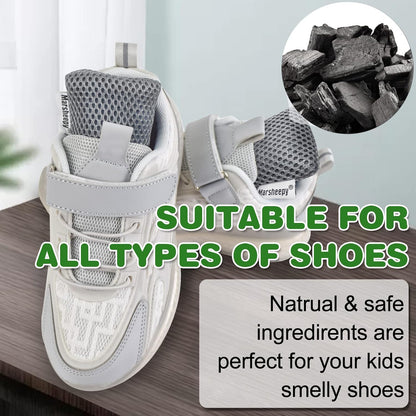 12 Pack Charcoal Shoe Deodorizer Bags inserts, Shoe Odor Eliminator,Drawer Deodorizers, Activated Charcoal Odor Absorber for Gym Bag, Car, Pet, Closet