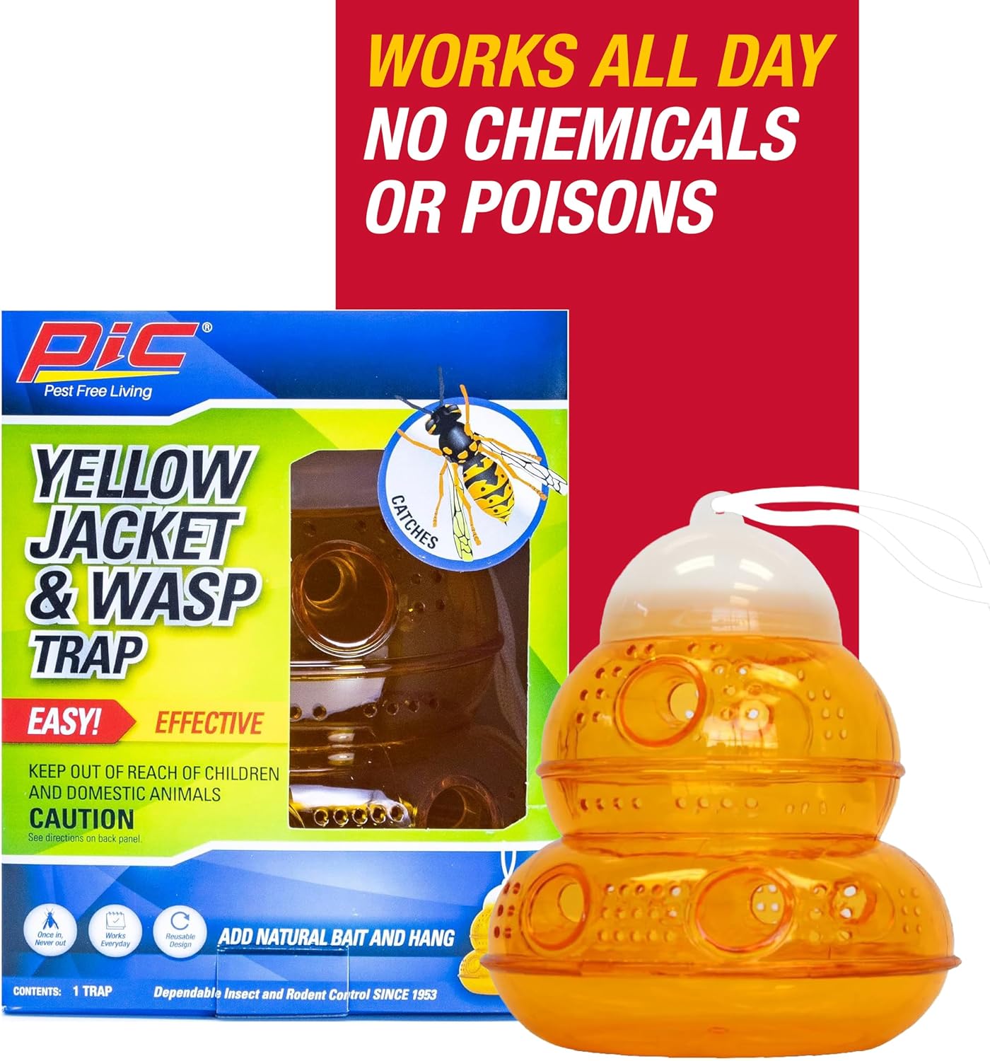 PIC Yellow Jacket & Wasp Trap