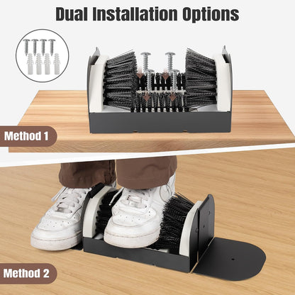 Boot Scrubber - Outdoor Heavy Duty Boot Scraper Brush & Shoe Mud Cleaner