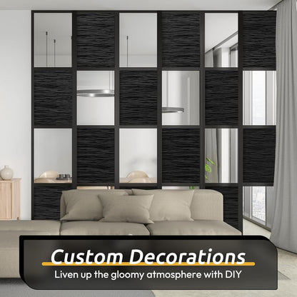 rabbitgoo Window Privacy Film Frosted Glass Film Removable Vinyl Door Coverings UV Blocking Decorative Static Cling Non-Adhesive Window Clings Sticker for Home Decor, 17.5 x 78.7 Inches
