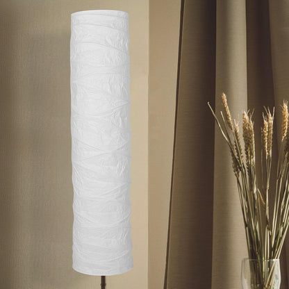 VICASKY Japanese Paper Floor Lamp Shade Replacement, Foldable Standing Lampshade Cover Paper Floor Light Cover Accessories for Living Room Office Home Hotel Bedside