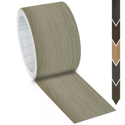 GSCIT Club Wood Grain Repair Tape, 2.4 inch X 15ft Self Adhesive Maple Grain Repair Patch for Tables, Chairs, Baseboards, Doors, Windows, Floors, Handicraft DIY. - Colors A