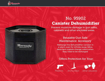 Hornady 95902 Dehumidifier Canister,Black