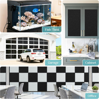 Haton Window Privacy Film Frosted Glass Film for Door Bathroom Shower, Peel & Stick, Day & Night, Papel para Ventanas Privacidad, Covering Sticker Removable Decorative Translucent Pure 17.5" x 78.7"