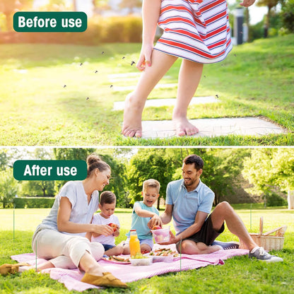 90 pcs Mosquito Repellent Outdoor Patio Sticks, Citronella Repellent Incense Sticks, Natural Essential Oil Incense, Repel Mosquito for Indoor, Patio, Camping, Fishing